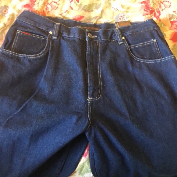 ❌sold❌Vintage 90’s FUBU The Collection Carpenter Jeans sz 40 XL 34 Deadstock NEW - Picture 12 of 16